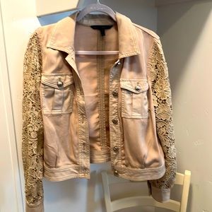 White House black market tan jacket.